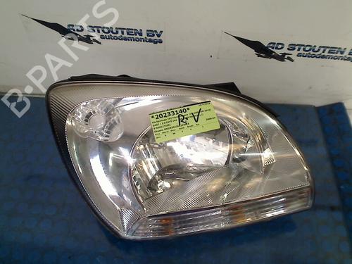 Right headlight KIA SPORTAGE II (JE_, KM_) 2.0 i 16V | BP14997797C29