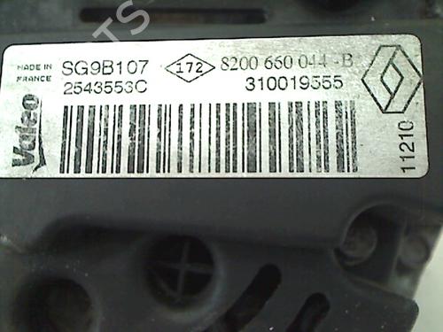 Alternator DACIA SANDERO 1.2 16V | BP11315175M7 