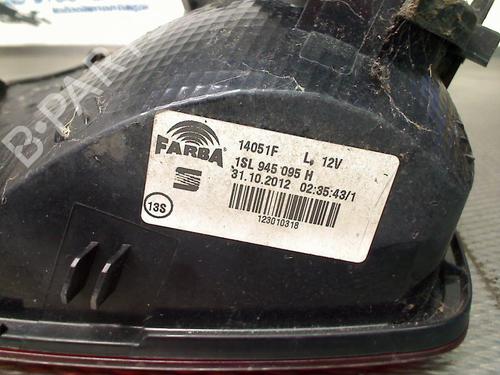 Left taillight SEAT Mii (KF1, KE1) 1.0 | BP27216766C34 
