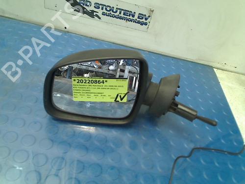 Used Left mirror DACIA SANDERO 1.4 (BS0C, BS0A, BS0G, BS1F, BS0E) (75 hp) 11264125