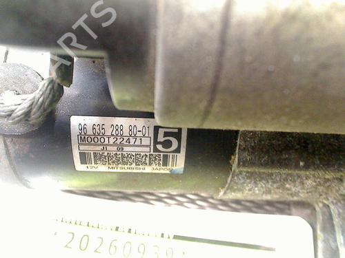 Starter CITROËN C4 II (NC_) 1.6 HDi 110 | BP33231393M8  - Image 5