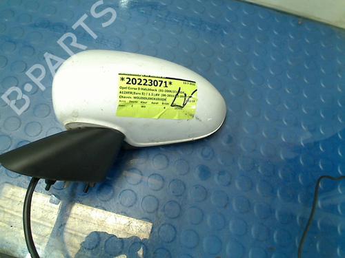 Left mirror OPEL CORSA D (S07) 1.2 LPG (L08, L68) | BP11325642C26 