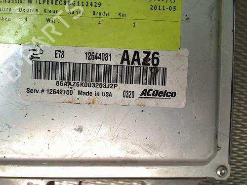 Engine control unit (ECU) OPEL ASTRA J (P10) 1.4 Turbo (68) | BP39587599M57 - Image 4