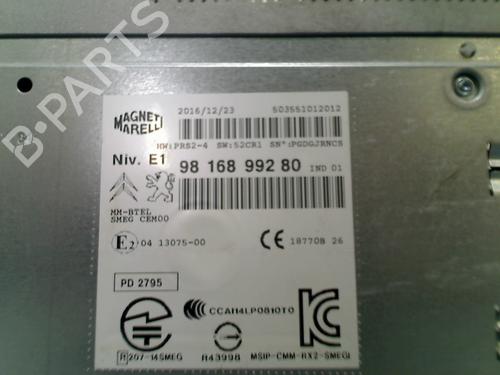 Radio PEUGEOT 208 I (CA_, CC_) 1.4 VTi | BP16091073E6 