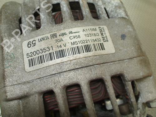 Alternator FIAT FIORINO Box Body/MPV (225_) 1.4 (225AXA1A, 225BXA1A) | BP24537856M7 