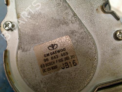 Rear wiper motor CHEVROLET SPARK (M300) 1.2 | BP13750512M102 