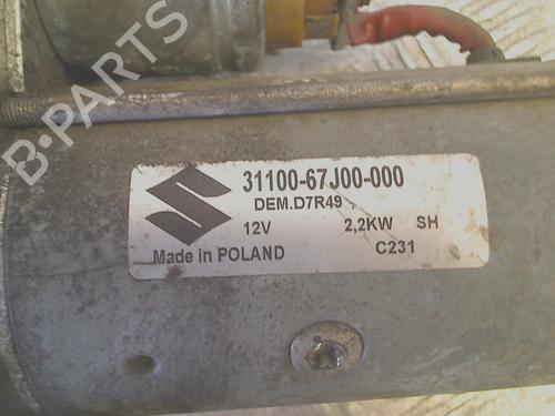 Starter SUZUKI GRAND VITARA II (JT, TE, TD) 1.9 DDiS All-wheel Drive (JT419, TD44, JB419WD, JB419XD,... | BP11261197M8 