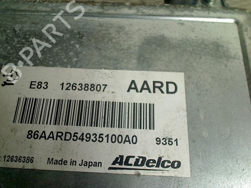 Engine control unit (ECU) OPEL ASTRA J (P10) 1.6 (68) | BP31829140M57