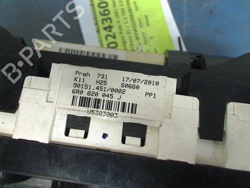 Climate control VW POLO V (6R1, 6C1) 1.2 TDI | BP24656586I5 