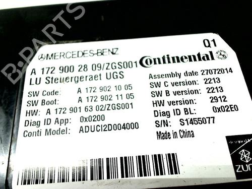 Electronic module MERCEDES-BENZ A-CLASS (W176) A 180 CDI / d (176.012) | BP11298612M83 