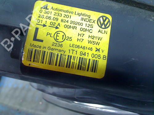 Left headlight VW TOURAN (1T1, 1T2) 1.9 TDI | BP21819333C28 