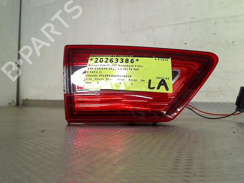 Used Left taillight Left taillight RENAULT CLIO IV (BH_) 1.5 dCi 75 (75 hp) 36551869 36551869
