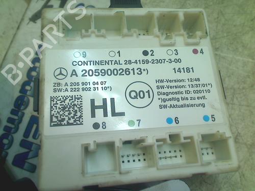 Left rear window motor MERCEDES-BENZ C-CLASS (W205) C 180 (205.040, 205.140) | BP11310308E23 