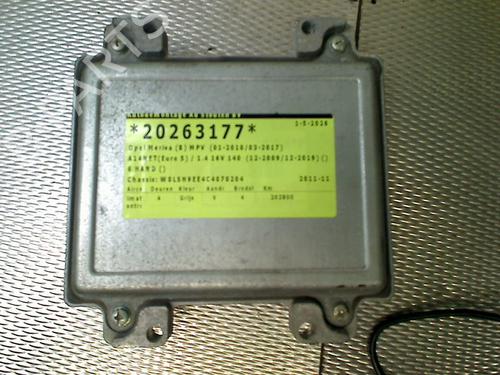 Electronic module OPEL MERIVA B MPV (S10) 1.4 (75) | BP37090731M83 - Image 4