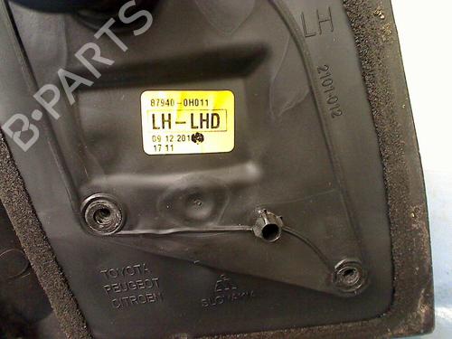 Left mirror TOYOTA AYGO (_B1_) 1.0 (KGB10_, KGB10R) | BP17805376C26 
