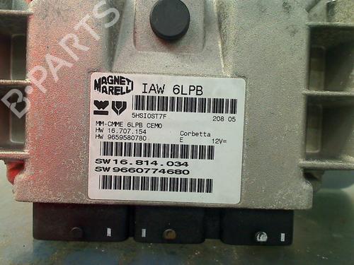 Engine control unit (ECU) PEUGEOT 307 CC (3B) 2.0 16V | BP39561532M57 - Image 2