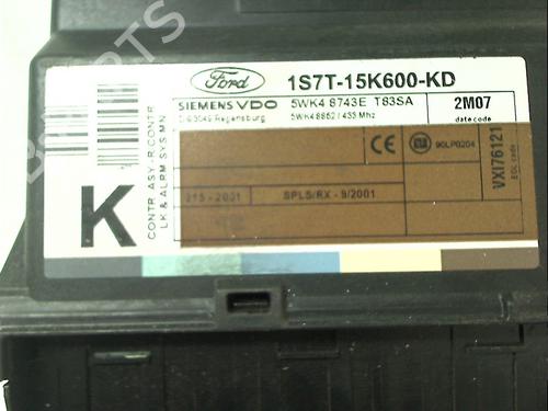 Comfort control module FORD MONDEO III Turnier (BWY) 2.0 16V DI / TDDi / TDCi | BP11296354M56 