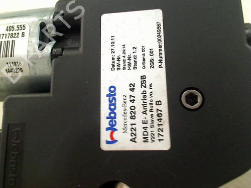 Motore del tettuccio apribile MERCEDES-BENZ S-CLASS (W221, V221) S 350 BlueTec (221.026, 221.126) | BP30901780M60 