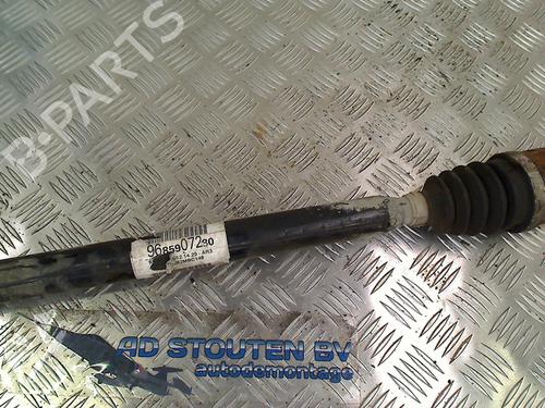 Right front driveshaft CITROËN C3 II (SC_) 1.4 HDi 70 (SC8HZC, SC8HR0, SC8HP4) | BP11301537M39 