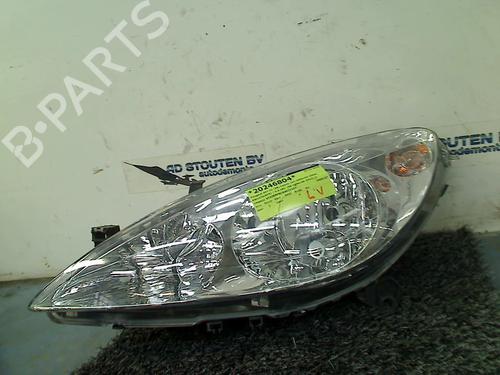 Left headlight PEUGEOT 307 CC (3B) 2.0 16V | BP26934632C28 