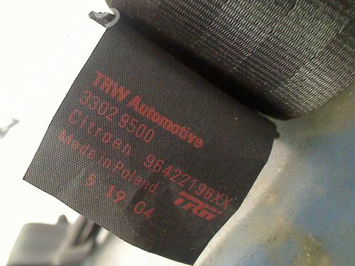 Front right seatbelt CITROËN C2 (JM_) 1.4 | BP17533644I25 