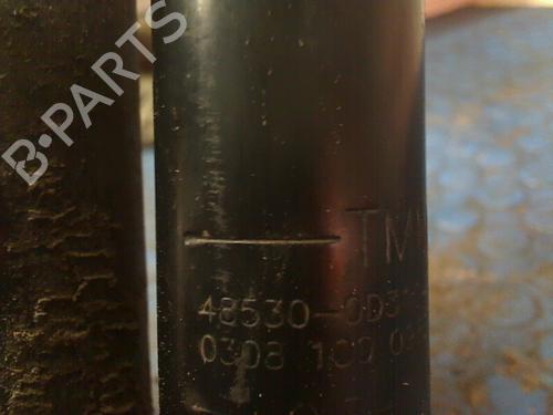 Right rear shock absorber TOYOTA YARIS (_P13_) 1.5 Hybrid (NHP130_, NHP130) | BP13126372M19 
