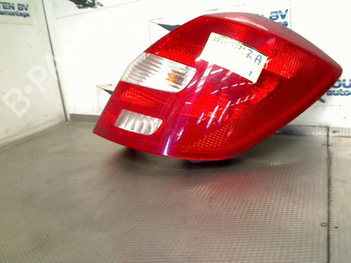 Used Right taillight SKODA FABIA II (542) 1.2 (60 hp) 28389042