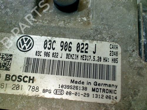 Engine control unit (ECU) VW GOLF V (1K1) 1.4 TSI | BP36138785M57 - Image 3