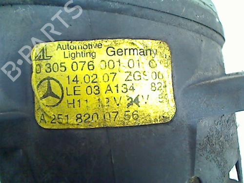 Left front fog light MERCEDES-BENZ A-CLASS (W169) A 160 CDI (169.006, 169.306) | BP11313333C30 