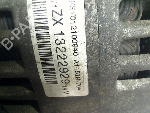 Alternator OPEL AGILA A (H00) 1.2 16V Twinport (F68) | BP31181121M7