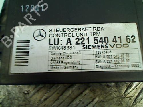 Electronic module MERCEDES-BENZ S-CLASS (W221, V221) S 500 (221.071, 221.171) | BP11313795M83
