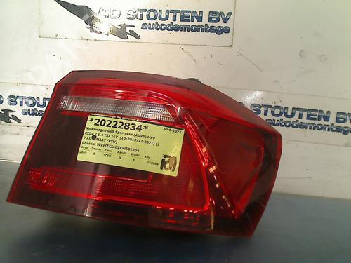 Used Right taillight VW GOLF SPORTSVAN VII (AM1, AN1) 1.4 TSI (150 hp) 15052889