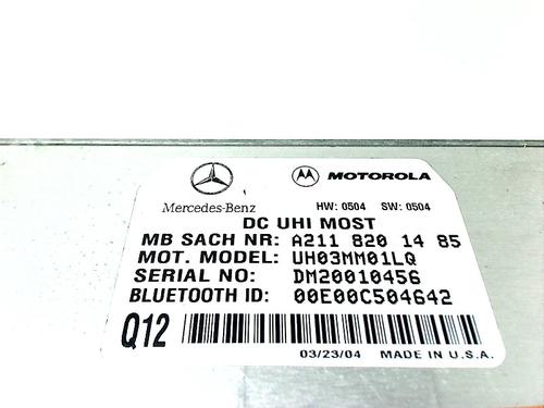 Elektronisk modul MERCEDES-BENZ C-CLASS (W203) C 30 CDI AMG (203.018) | BP11303706M83 
