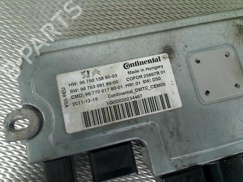 Engine control unit (ECU) PEUGEOT 5008 (0U_, 0E_) 1.6 HDi | BP36162789M57 - Image 2