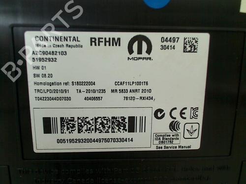 Elektronische module JEEP RENEGADE SUV (BU, B1, BV) 1.4 | BP29988509M83 