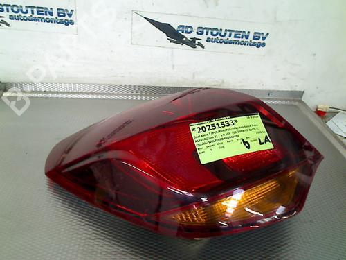 Left taillight OPEL ASTRA J (P10) 1.6 (68) | BP26176293C34 