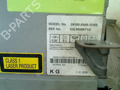 Electronic module HONDA CR-V III (RE_) 2.2 i-CTDi 4WD (RE6) | BP28314354M83 