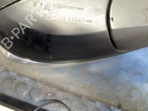 Left mirror PEUGEOT 208 I (CA_, CC_) 1.2 VTI 82 | BP25617429C26 