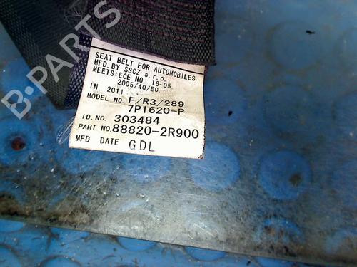Front right seatbelt HYUNDAI i30 (FD) 1.6 CRDi | BP19921624I25 
