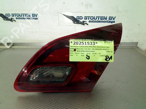 Right taillight OPEL ASTRA J (P10) 1.6 (68) | BP26176292C35 
