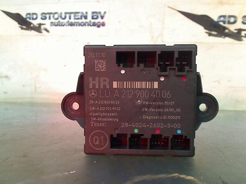 Used Electronic module MERCEDES-BENZ C-CLASS T-Model (S204) C 180 CGI (204.249) (156 hp) 31184738