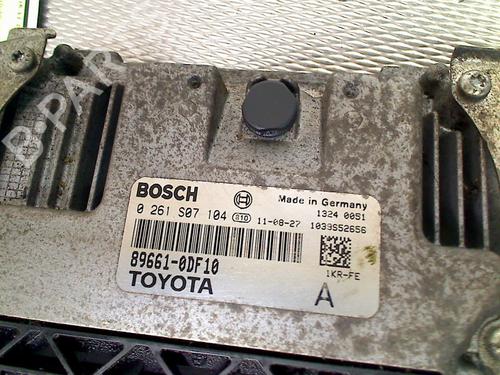 Engine control unit (ECU) TOYOTA YARIS (_P13_) 1.0 (KSP130_, KSP130) | BP30834460M57