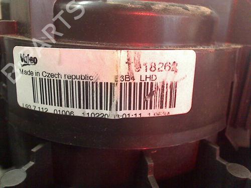 Heater blower motor PEUGEOT 108 1.0 VTi 72 | BP13212101M62 