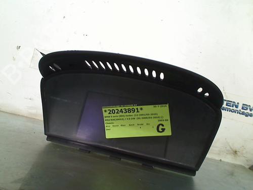 Used Display monitor BMW 5 (E60) 530 i (231 hp) 31256692