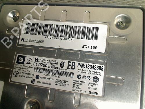 Electronic module OPEL ASTRA J (P10) 1.6 (68) | BP31193121M83 - Image 2