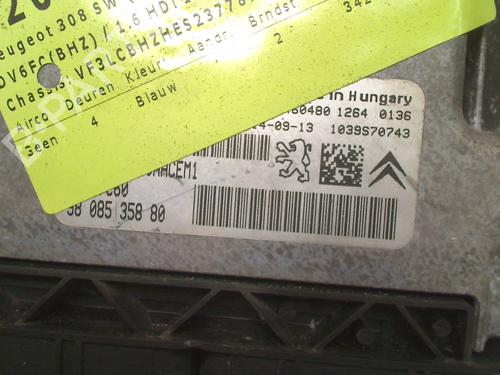Engine control unit (ECU) PEUGEOT 308 SW II (LC_, LJ_, LR_, LX_, L4_) 1.6 BlueHDi 120 | BP28131341M57 