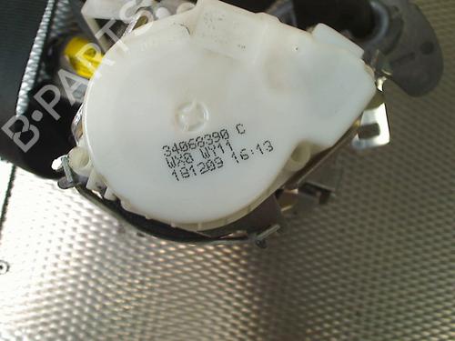 Front left seatbelt CITROËN C3 II (SC_) 1.6 VTi 120 | BP39994384I26 - Image 3
