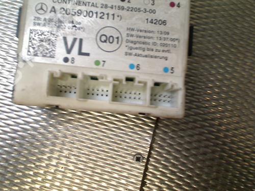 Electronic module MERCEDES-BENZ C-CLASS (W205) C 200 (205.042) | BP31263274M83 