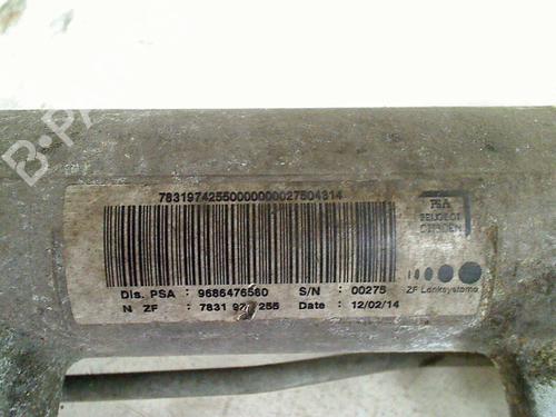 Steering rack PEUGEOT 508 I (8D_) 1.6 HDi | BP23894534M22 