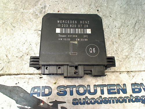 Elektronisk modul MERCEDES-BENZ C-CLASS (W203) C 200 Kompressor (203.045) (163 hp) 11301315